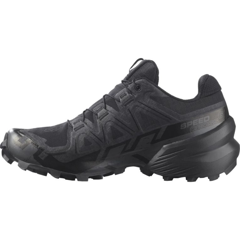 Black Salomon Speedcross 6 GTX Women's Trail Running Shoes | IE NO9562